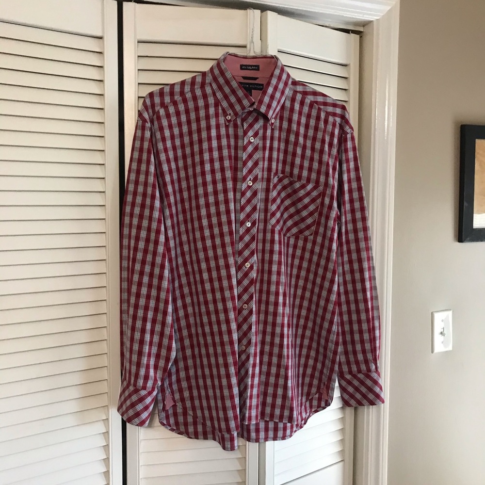 Tommy Hilfiger Mens Shirt SZ LG